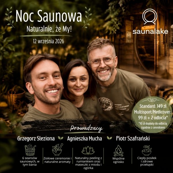 Noc Saunowa Naturalnie, że My! - 12 września 2026
